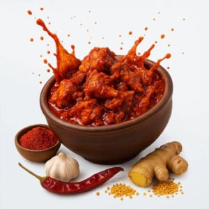 Andhra Chicken Pickle with Bone